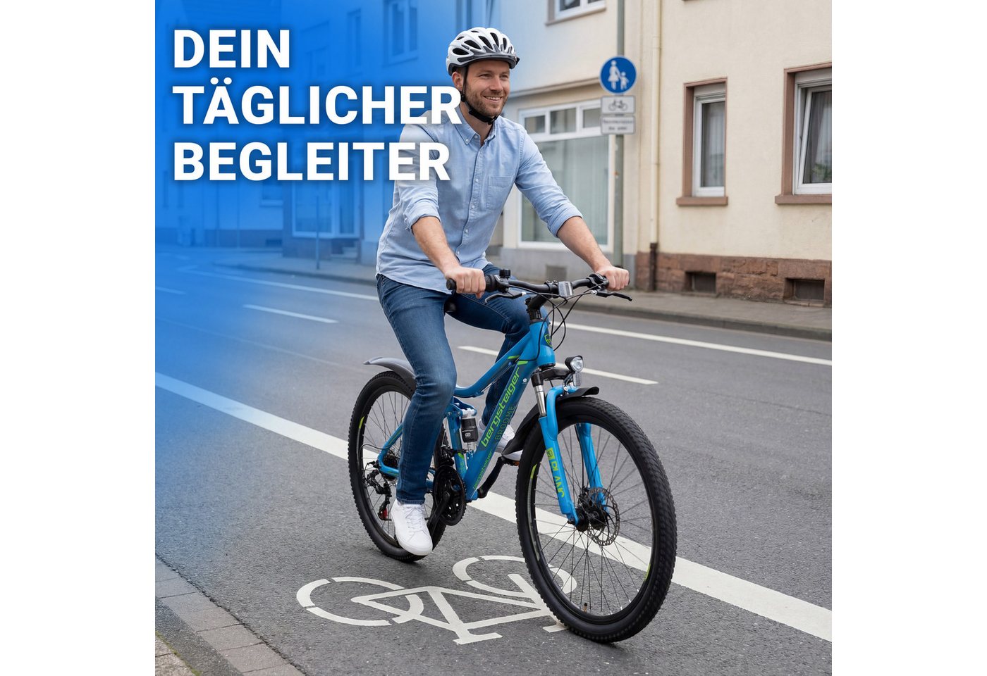 bergsteiger Kinderfahrrad Broome 24, 26 Zoll, Damen, Herren, Mountainbike, 21 Gang Shimano Shimano Tourney Schaltung Schaltwerk, Kettenschaltung, Scheibenbremse – Bild 4 von 5