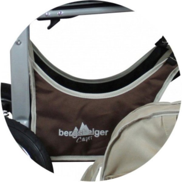 bergsteiger Kinderwagen-Tasche Capri Einkaufskorb, Ersatztasche für das Capri Gestell