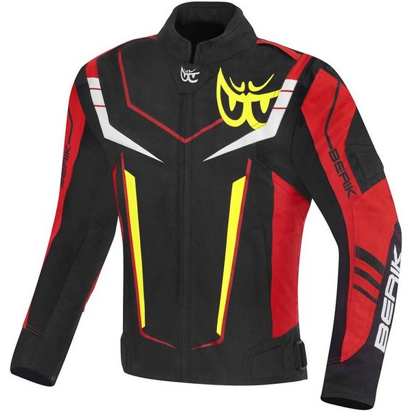 Berik Motorradjacke Radic Evo Plus Motorrad Textiljacke herausnehmbares Innenfutter,wasserdicht