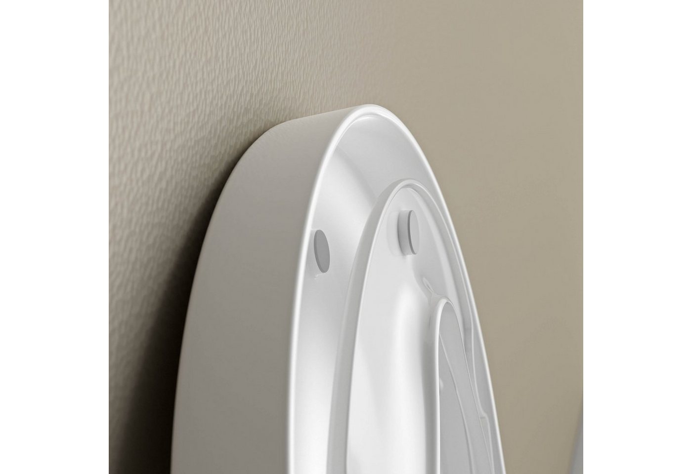 Bernstein Kinder-WC-Sitz U1006 mit integriertem Kinder-WC-Sitz, magnetisch fixierbarer, hochklappbarer Kindersitz – Bild 5 von 5