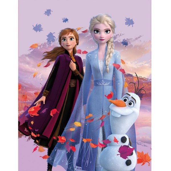 BERONAGE Kinderteppich Frozen Die Eiskönigin Dreamteam Spiel-Teppich 100x133 cm, rechteckig, Höhe: 10 mm, rutschfest
