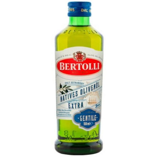 BERTOLLI Speiseöl, Bertolli Natives Olivenöl Extra Gentile kalt extrahiert 500ml