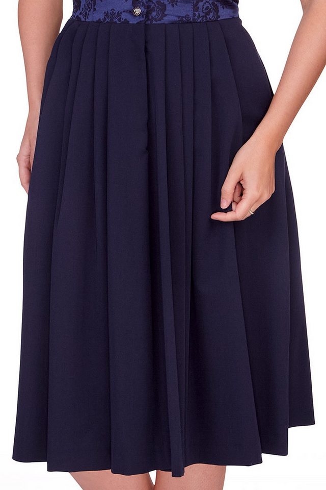 Berwin & Wolff Dirndl Midi Dirndl 1tlg. - GIANNA - marine – Bild 3 von 5