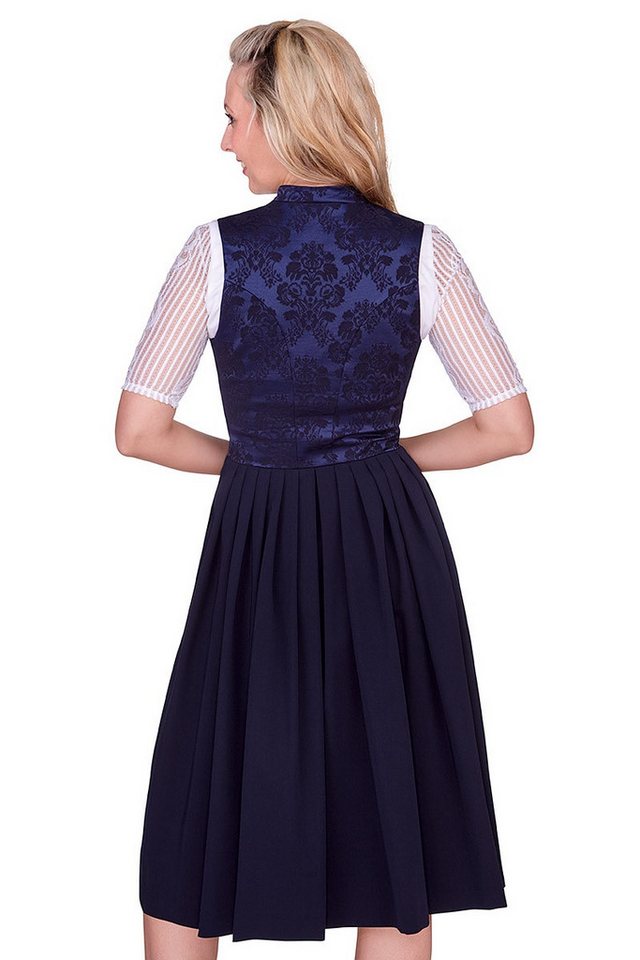 Berwin & Wolff Dirndl Midi Dirndl 1tlg. - GIANNA - marine – Bild 4 von 5