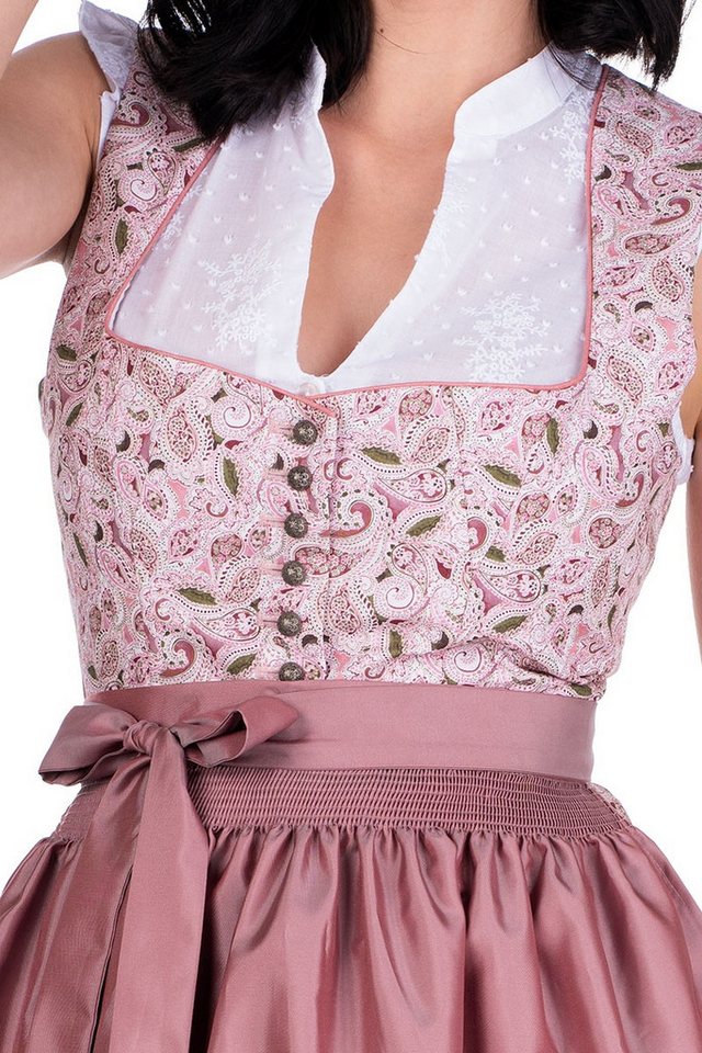 Berwin & Wolff Dirndl Midi Dirndl 2tlg. - PASQUALA - rosa – Bild 2 von 5