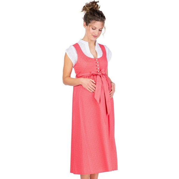 Berwin & Wolff Dirndl Umstandsdirndl 2tlg. - RAYA - koralle