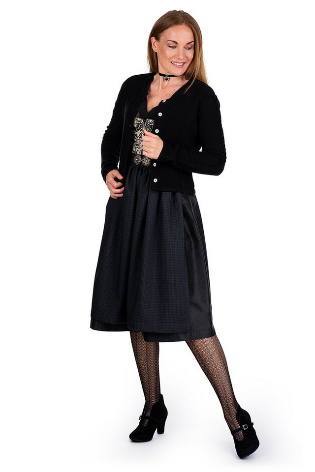 Berwin & Wolff Dirndlbluse Dirndlbluse - ROMEA - schwarz, weiß – Bild 5 von 5
