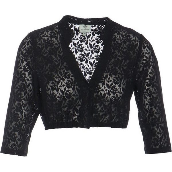 Berwin & Wolff Dirndlbluse Dirndlbluse - ROSANA - schwarz, weiß