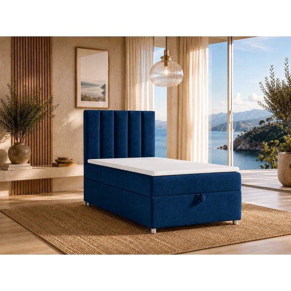 Best for Home Boxspringbett Trinity K-10 Single mit Bettkasten – 7-Zonen Matratze & Komfort-Topper (Bettset, 70x200 80x200 90x200 100x200 cm), Handwerksqualität