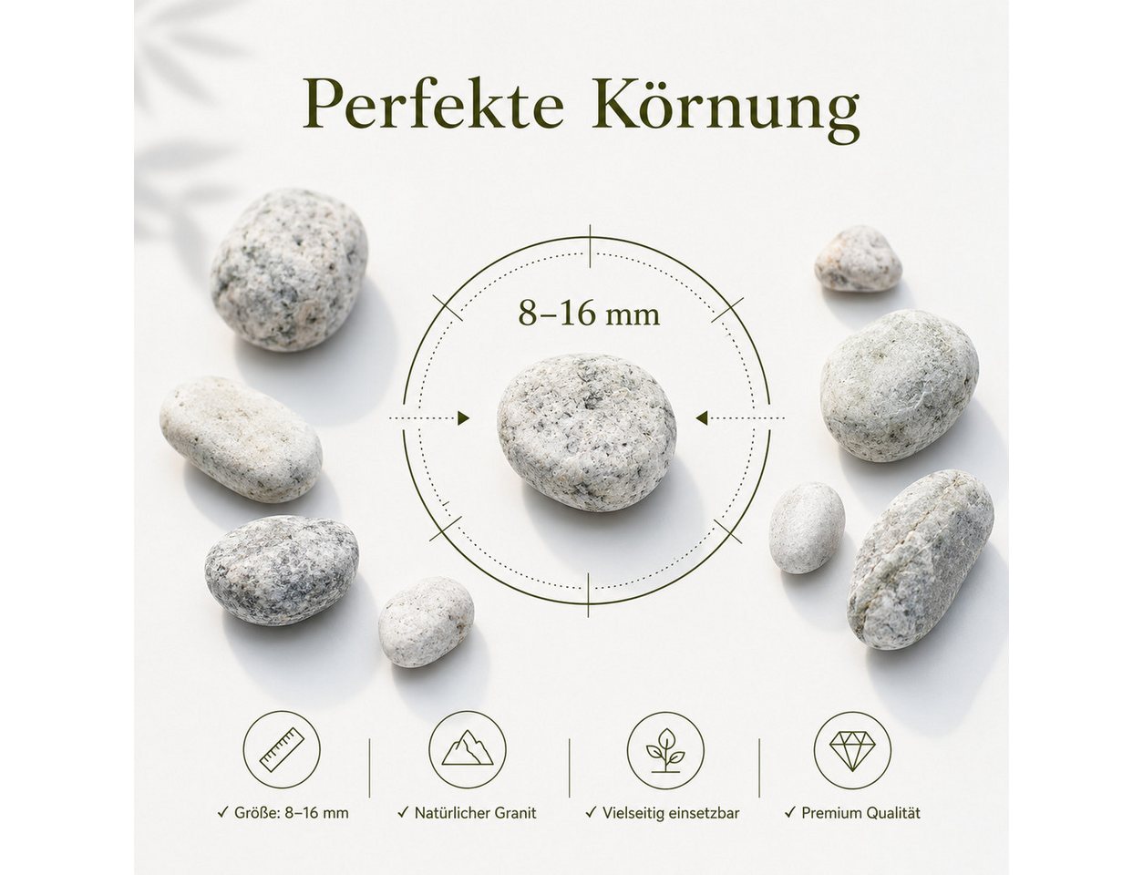 Best for Home Kieselsteine Kieselsteine,gartensteine für boden,natursteine, ziersteine garten – Bild 3 von 5