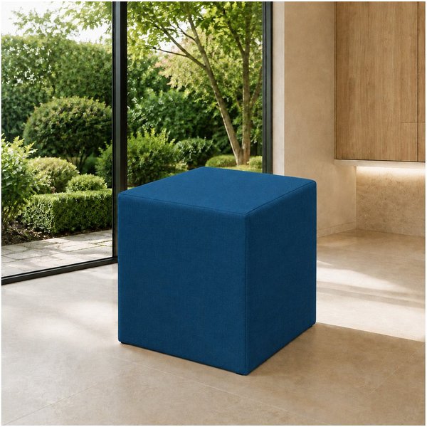Best for Home Sitzhocker Cube Pouf – Stilvoller Samt Hocker & Fußhocker (Einzelstück, 1 St., verschiedene Farben), Handwerksqualität,TOP Preis-Leistungs-Verhält