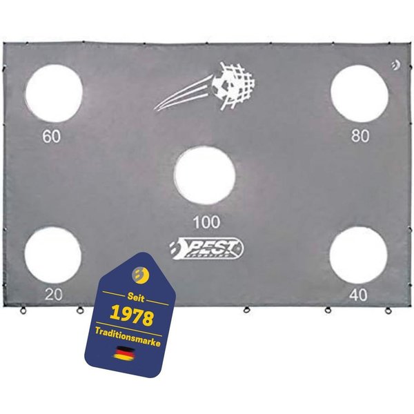 Best Sporting Fußballtor Torwand 280er mit 5 Schußlöchern
