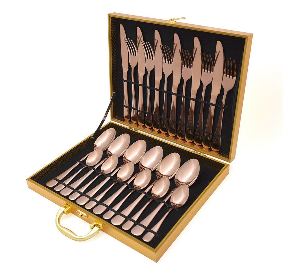 Faizee Home Besteck-Set Besteck-Set faizee home ModernStyle Besteckset 5-farbig – Bild 2 von 2