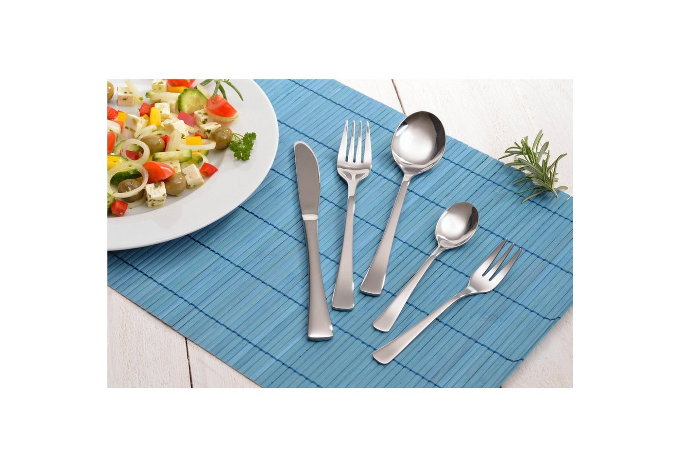 GRÄWE Besteck-Set GRÄWE Tafelbesteck 30-tlg., für 6 Personen, Serie Würzburg, Edelstahl 18/0 – Bild 2 von 2