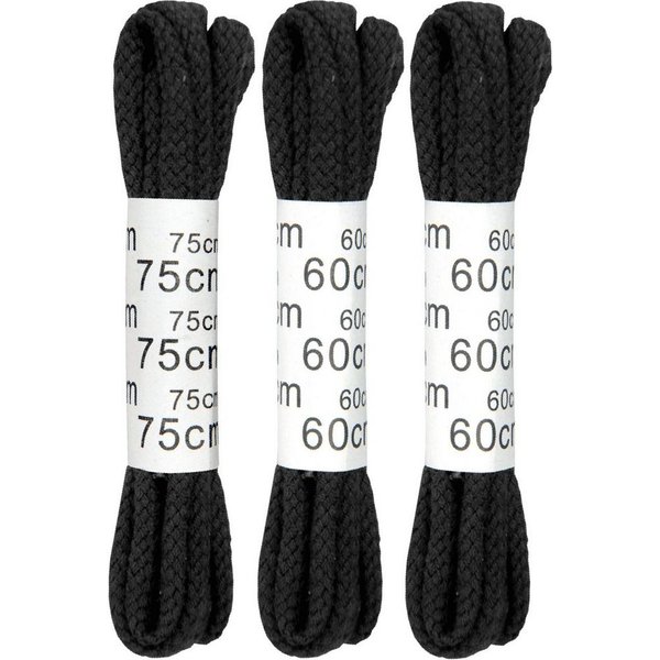 Bestgoodies Schnürsenkel Business, schicke Allroundsenkel, Rundsenkel für Lackschuhe Lederschuhe
