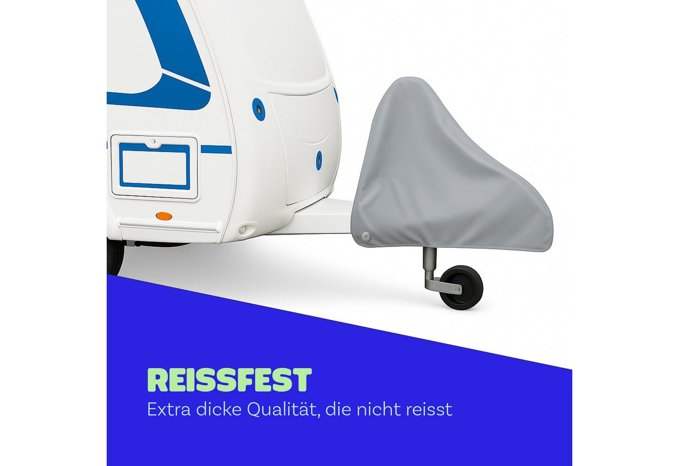 Bestlivings Autoplane (1-St), Schutzhülle für Anhängerdeichsel Deichselhaube für Anhängerkupplung – Bild 3 von 5