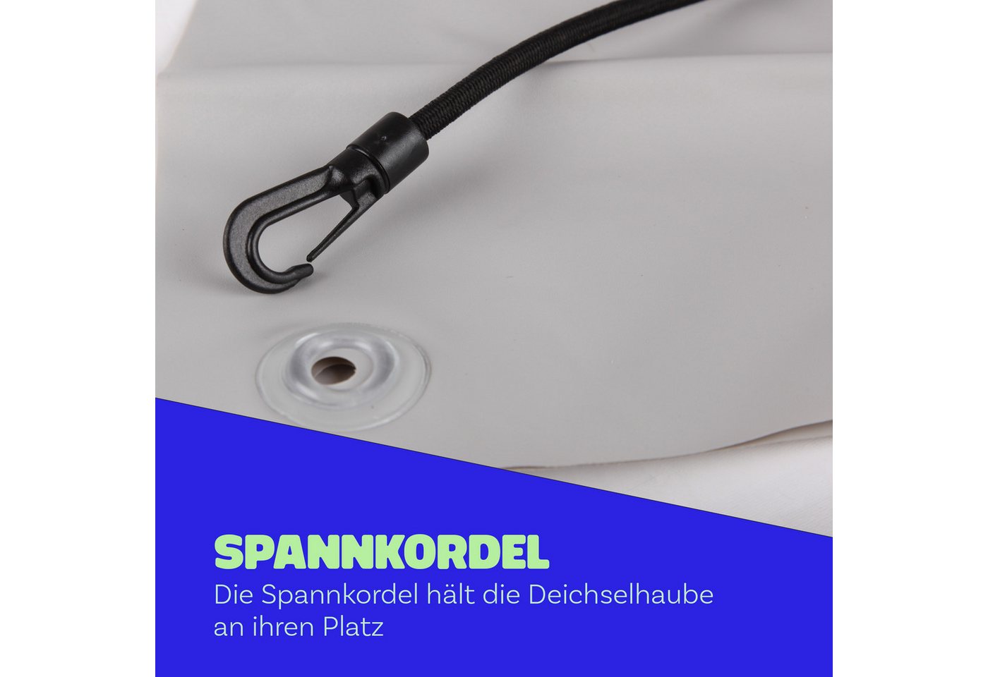 Bestlivings Autoplane (1-St), Schutzhülle für Anhängerdeichsel Deichselhaube für Anhängerkupplung – Bild 4 von 5