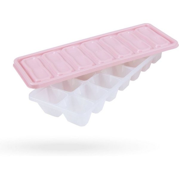 Bestlivings Frischhaltedose Set, Eiswürfelform mit Deckel, Eiswürfelbox für Gefrierschrank, Cocktail, Whisky, Wasser, Limo