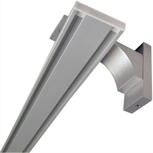 Bestlivings Gardinenschiene, wird auf vorhandene Alu Gardinenschiene gesteckt, Klickgleiter (20er Pack) Gleiter für Aluminiumschienen 100% Kunststoff