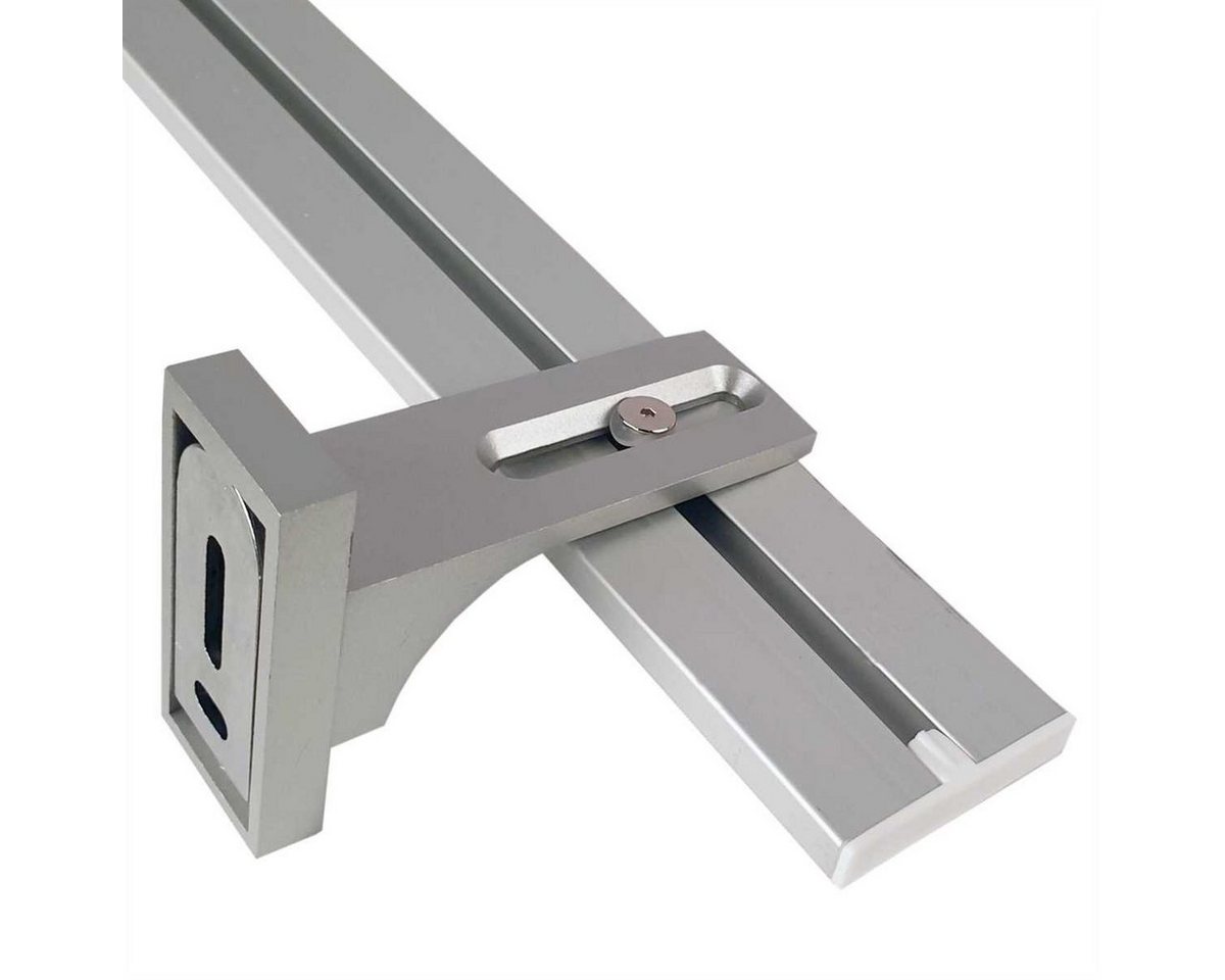 Bestlivings Gardinenschiene, wird auf vorhandene Alu Gardinenschiene gesteckt, Klickgleiter (20er Pack) Gleiter für Aluminiumschienen 100% Kunststoff – Bild 2 von 5