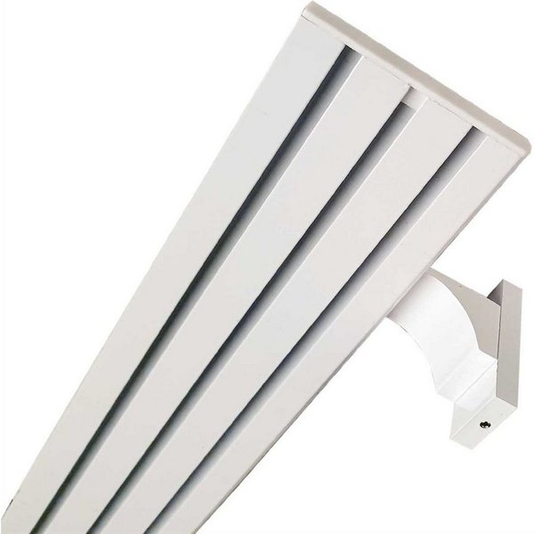 Bestlivings Gardinenschiene, wird auf vorhandene Alu Gardinenschiene gesteckt, Klickgleiter (20er Pack) Gleiter für Aluminiumschienen 100% Kunststoff