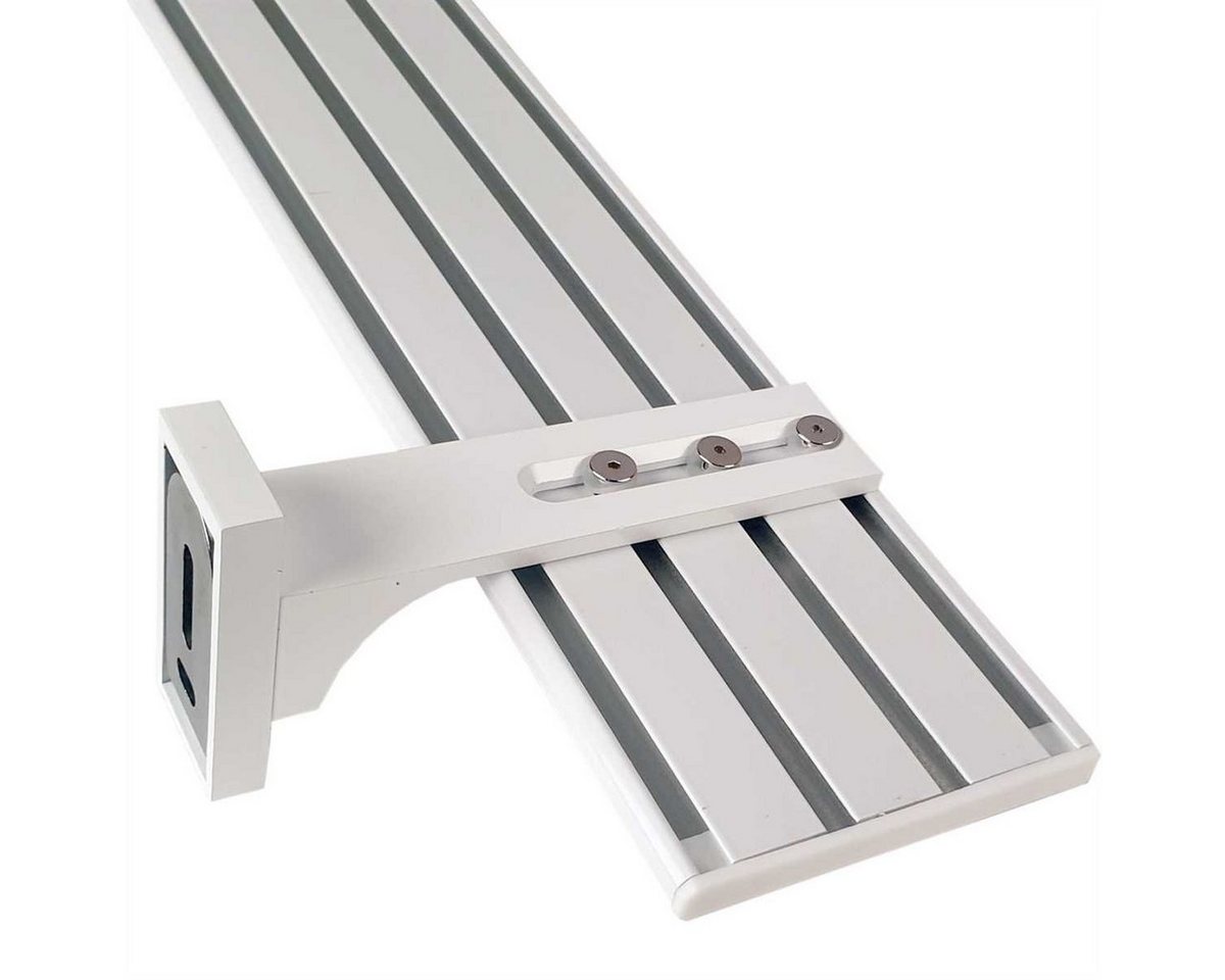 Bestlivings Gardinenschiene, wird auf vorhandene Alu Gardinenschiene gesteckt, Klickgleiter (20er Pack) Gleiter für Aluminiumschienen 100% Kunststoff – Bild 2 von 5