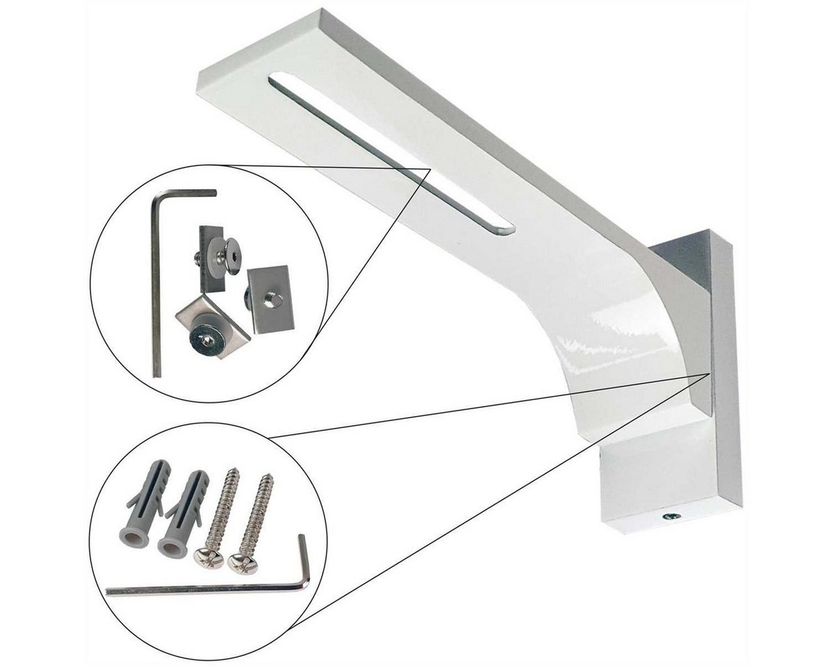Bestlivings Gardinenschiene, wird auf vorhandene Alu Gardinenschiene gesteckt, Klickgleiter (20er Pack) Gleiter für Aluminiumschienen 100% Kunststoff – Bild 4 von 5