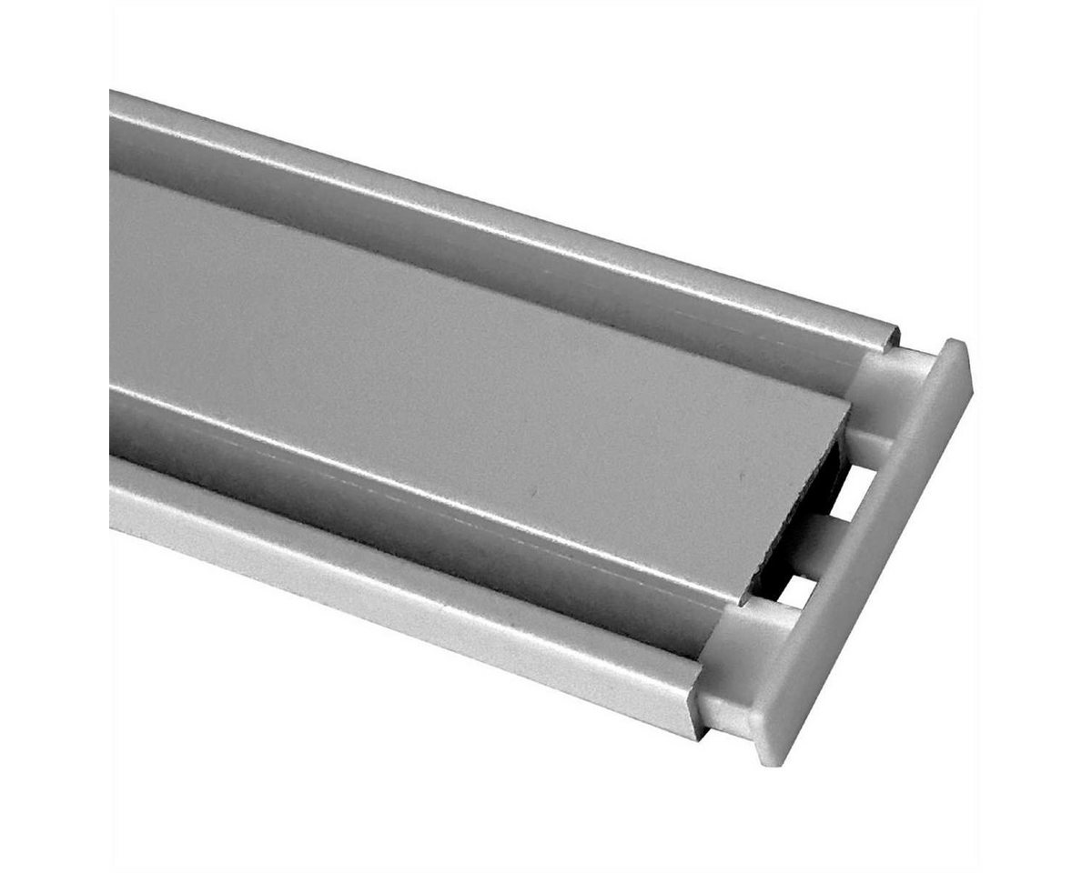 Bestlivings Gardinenschiene, wird auf vorhandene Alu Gardinenschiene gesteckt, Klickgleiter (20er Pack) Gleiter für Aluminiumschienen 100% Kunststoff – Bild 2 von 5