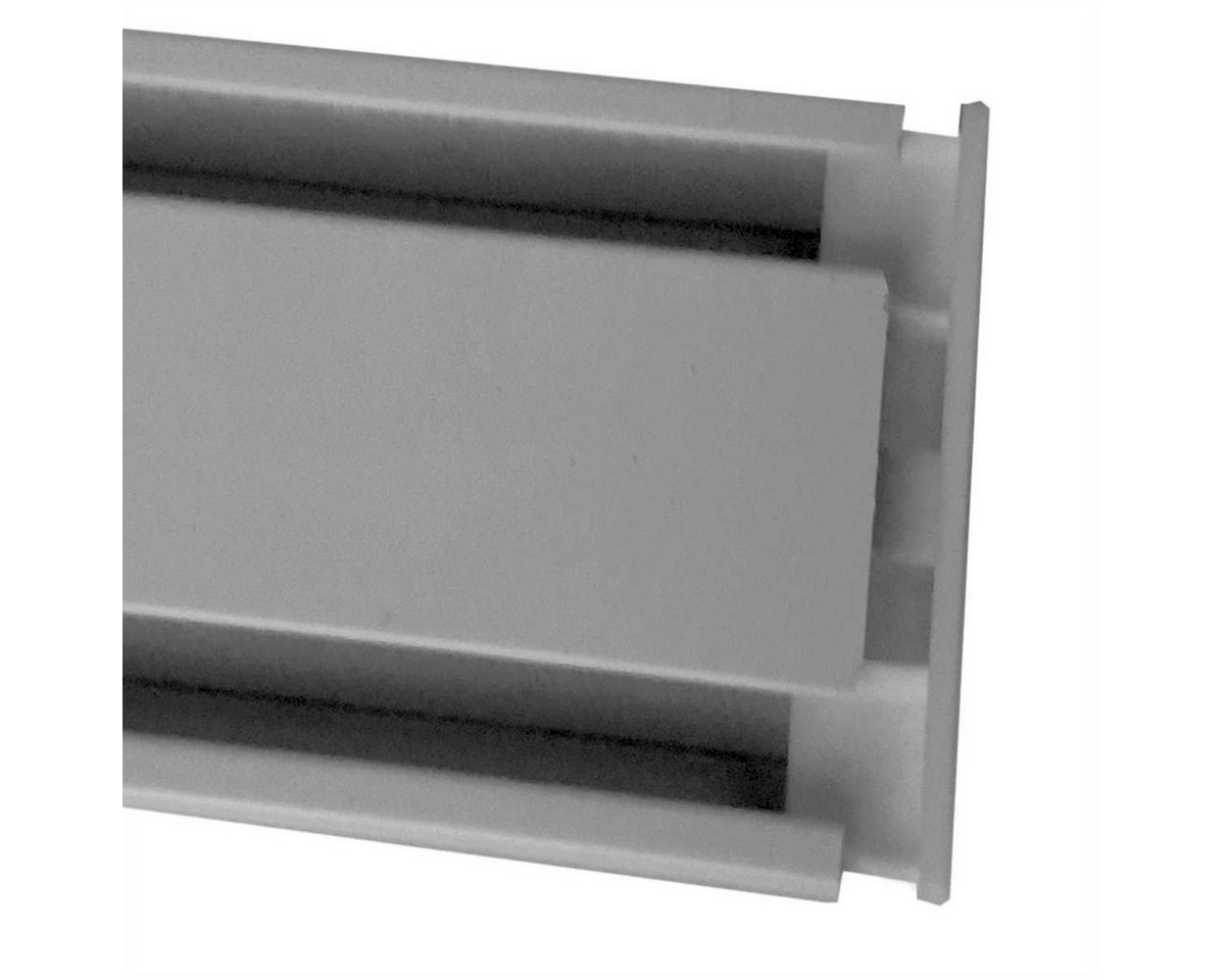 Bestlivings Gardinenschiene, wird auf vorhandene Alu Gardinenschiene gesteckt, Klickgleiter (20er Pack) Gleiter für Aluminiumschienen 100% Kunststoff – Bild 3 von 5