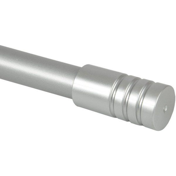 Bestlivings Gardinenstange Modern, Ø 19 mm, 1-läufig, ausziehbar, Wandmontage, verschraubt, Metall, Gardinenstange "Modern" ausziehbar 115 bis 200 cm, Durchmess