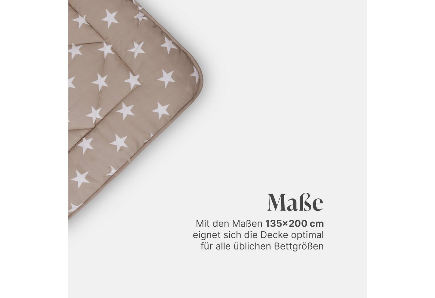 Bestlivings Microfaserbettdecke Wende Steppdecke, Füllung: Polyester, Bezug: Mikrofaser/Sherpa-Fleece, Wende Bettdecke 135x200cm - Steppbett Sherpa-Fleece Flaus – Bild 2 von 5