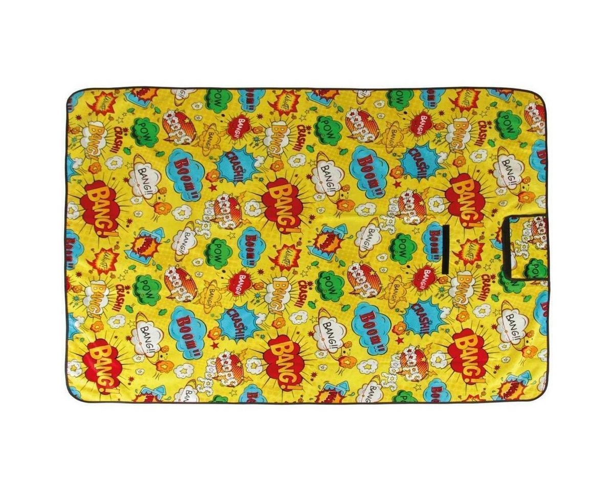 Picknickdecke, Bestlivings, 80 x 120 cm, wasserabweisend mit Fotodruck, Stranddecke – Bild 2 von 5