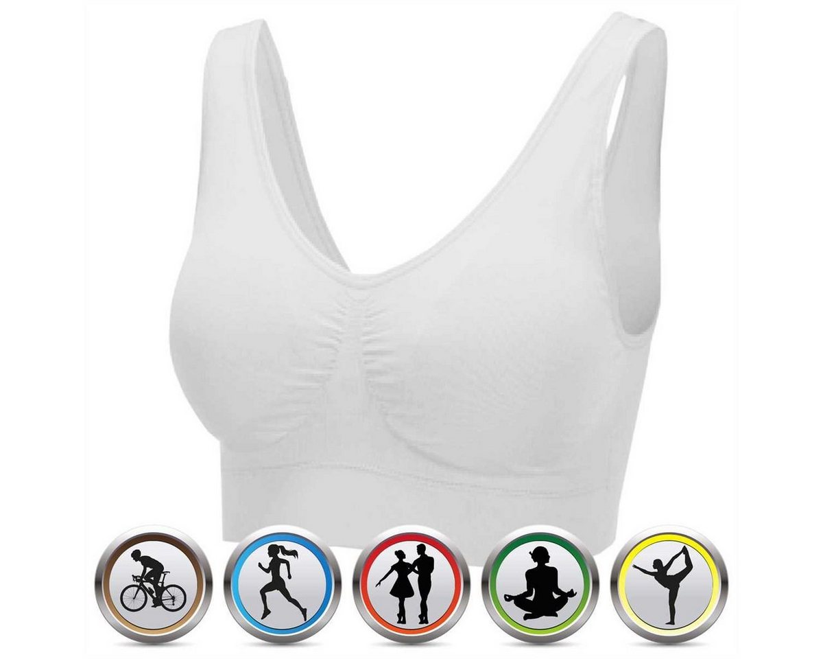 Bestlivings T-Shirt-BH (Set, 1-tlg) Damen Basic Wohlfühl BH Seamless BH Bralette – Bild 2 von 5