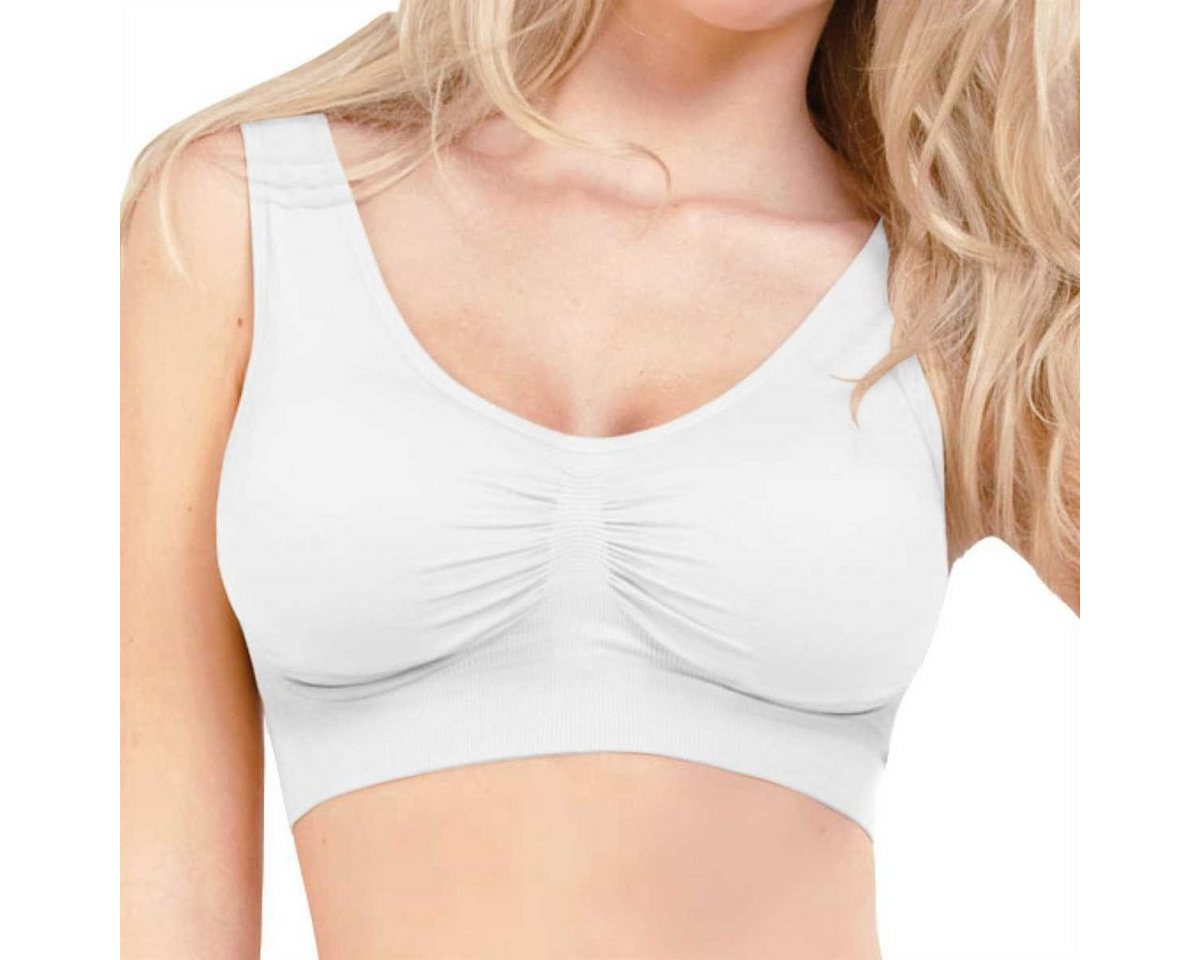 Bestlivings T-Shirt-BH (Set, 1-tlg) Damen Basic Wohlfühl BH Seamless BH Bralette – Bild 3 von 5