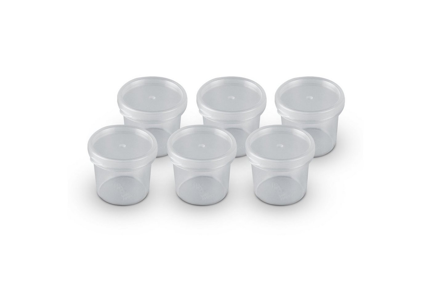 Bestlivings Vorratsdose Dose mit Deckel, Kunststoff, (24-tlg), Aufbewahrungsdosen 35ml - Mini Frischhalte mit Deckel Ø4,5cm x 4cm – Bild 2 von 5