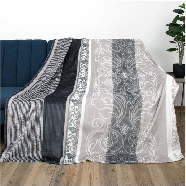 Wohndecke "Soft Touch" 130x170cm, Bestlivings, Flanelldecke, Mikrofaser Supersoft, Polyester, 40°C maschinenwaschbar