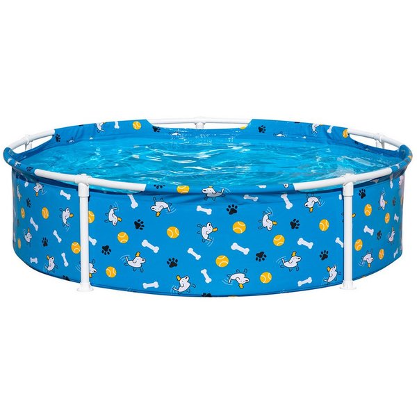 Bestway Hundepool "Pfote", (Packung, 1-tlg., für Haustiere), 122 x 30,5 cm