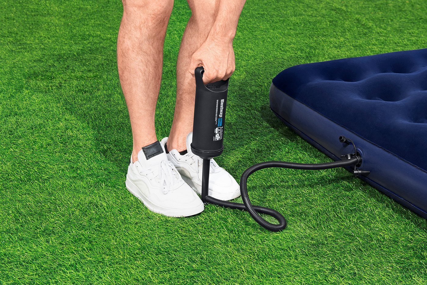 Bestway Luftpumpe Air Hammer™ (Packung, 1-tlg., 850 ml), Große Luftkammer zur schnellen Luftbefüllung – Bild 5 von 5