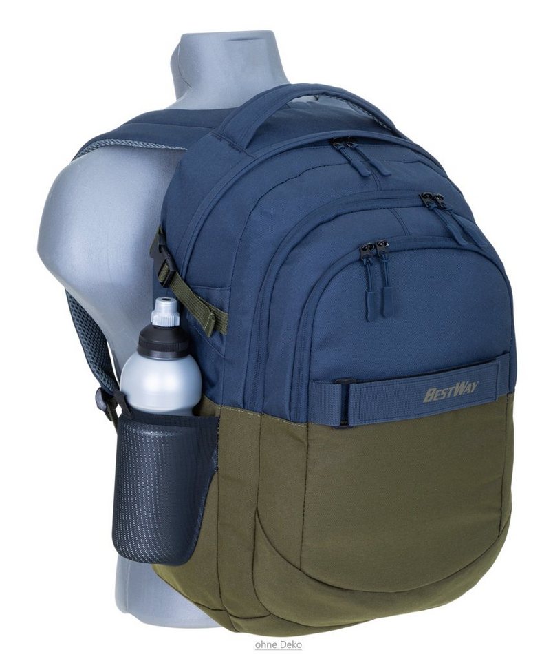 BESTWAY Schulrucksack Evolution Packer 40177, Schultasche Sportbeutel Mäppchen 3 Teile Set +rtm – Bild 3 von 5