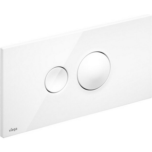 Viega Betätigungsplatten Viega Betätigungsplatte Visgn for Style 10 weiß 596316