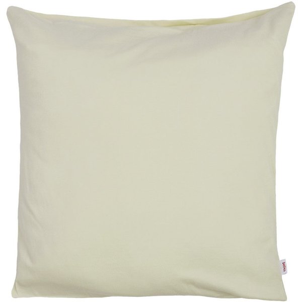 beties Kissenbezüge BasicSoft, (1 Stück), ca. 40x40 cm Jersey 100% Baumwolle (saatpearl-beige)