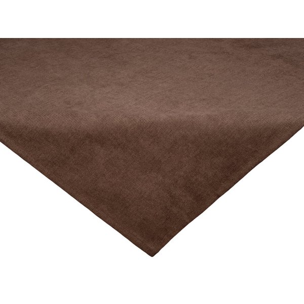 beties Mitteldecke FarbTon (1-tlg, 1 Stück Mitteldecke), Chenille-Haptik Raumausstatter Qualität ca. 60x60 cm kaffeebohne-braun