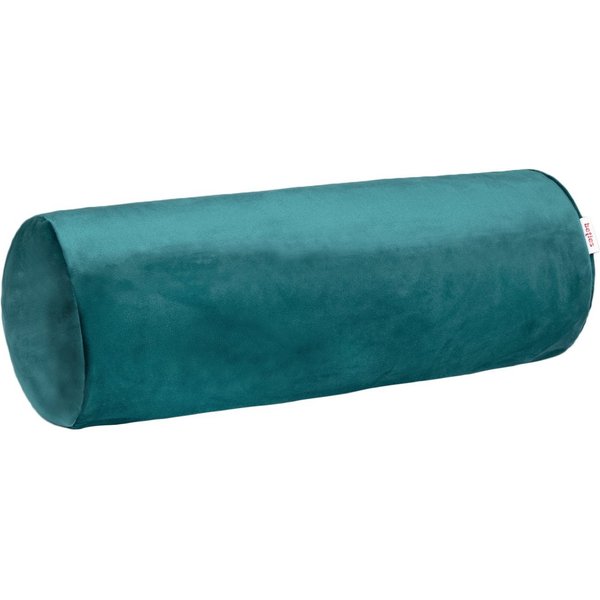 beties Nackenrollenbezug Samt&Sonders, (1 Stück), Samt Nackenrollenhülle petrol ca. 15x40 cm mit Reißverschluss