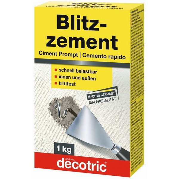 decotric® Beton Decotric Blitzzement grau, 1 kg