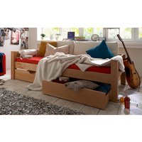 Bett "Tobykids" 90x200 cm, Höhe 59 cm, Buche geölt