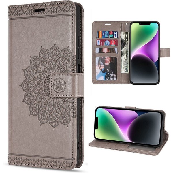 betterfon Handyhülle Handytasche für Apple iPhone 14 Klapphülle Flip Case, Wallet Case mit Kartenfächern Magnetverschluss und weicher Innenhülle