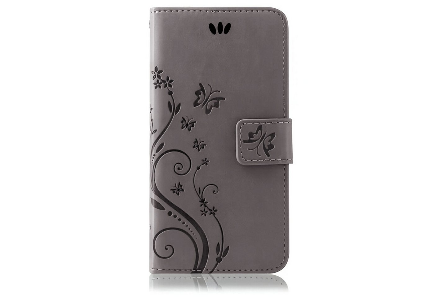 betterfon Handyhülle Handytasche für Apple iPhone Klapphülle Klapphülle, Bookstyle-Hülle: Magnetverschluss 3 Kartenfächer & Standfunktion – Bild 4 von 5