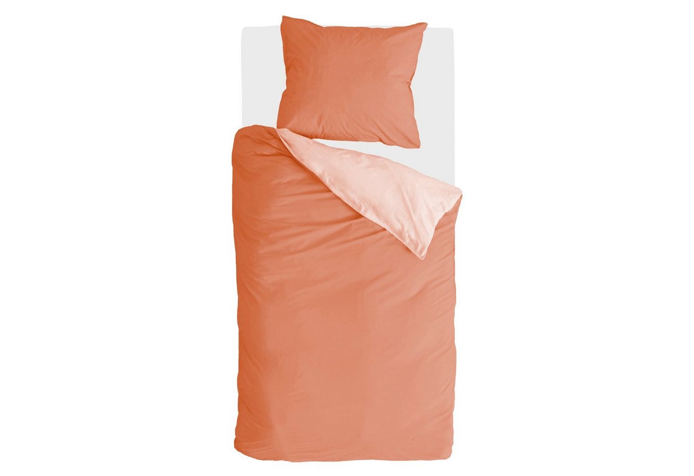 Byrklund Bettwäsche Byrklund, Baumwolle, 2 teilig, 135x200/80x80cm, mit Reißverschluss, atmungsaktiv, weich, anschmiegsam – Bild 2 von 5
