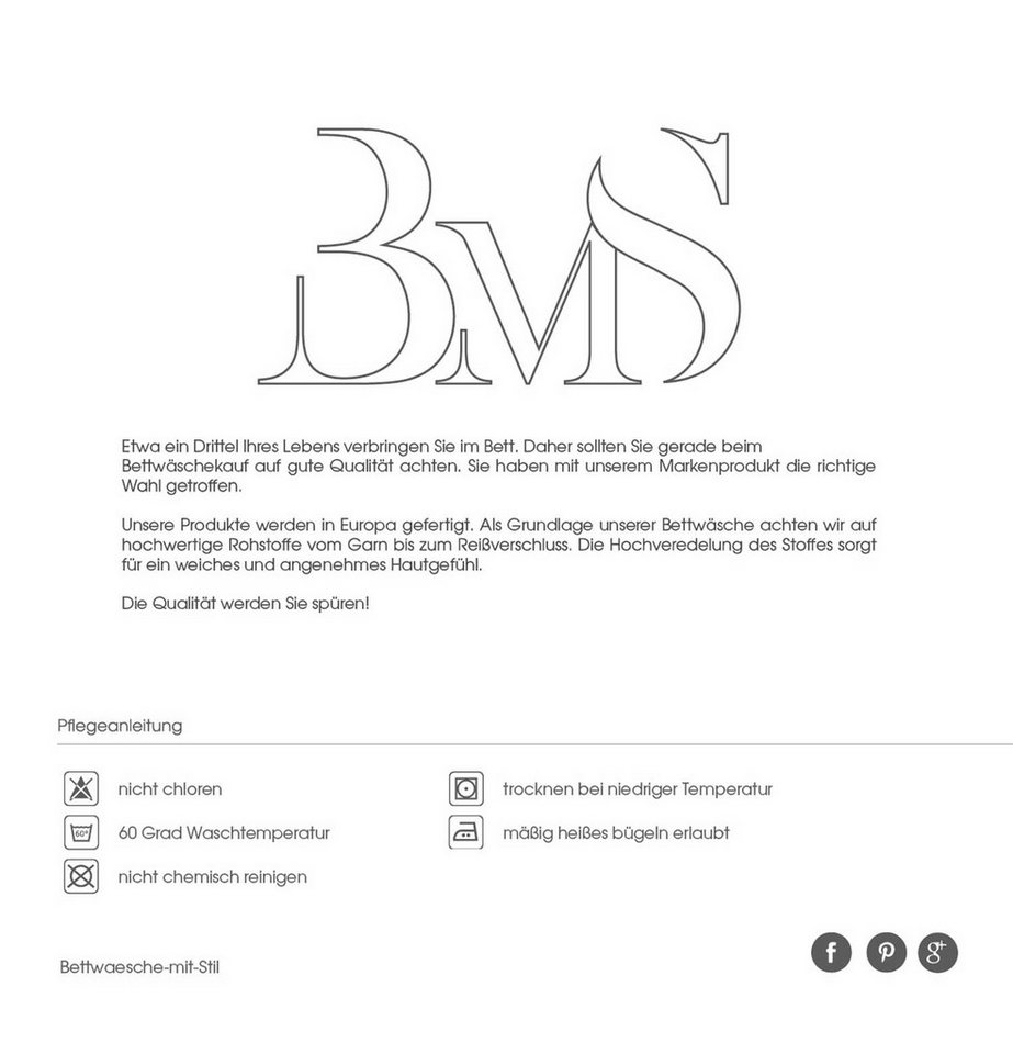 BETTWAESCHE-MIT-STIL Bettwäsche Mako Perkal Bettwäsche uni einfarbig, Perkal, 2 teilig – Bild 3 von 4