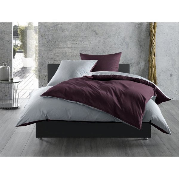 BETTWAESCHE-MIT-STIL Bettwäsche Mako Satin Wendebettwäsche, Mako-Satin, 2 teilig